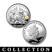 The 75th Anniversary Roosevelt & Churchill Coin Collection
