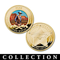 The John Wayne Golden Proof Coin Collection