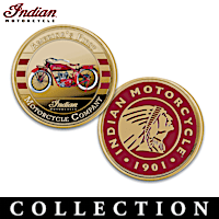 Indian Motorcycle Proof Coin Collection