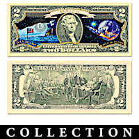All-New U.S. Space Race $2 Bills Currency Collection