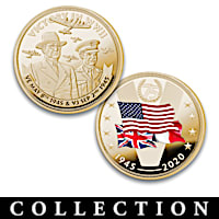 World War II Victory 75th Anniversary Proof Coin Collection