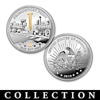 The Transcontinental Railroad Proof Coin Collection