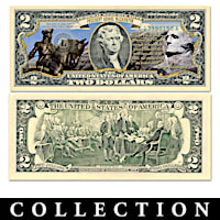 All-New U.S. $2 Presidential Bill Currency Collection