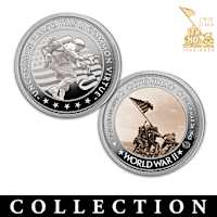 The American Battles Of The Pacific Theatre Coin Collection