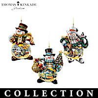 Thomas Kinkade Memories of Christmas Ornament Collection
