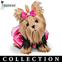 Pampered Pooch Plush Yorkie & Accessory Collection