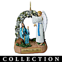 A Child Is Born Nativity Ornament Collection