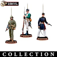 USMC 250th Anniversary Ornament Collection