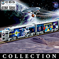 STAR TREK Illuminated Train Collection With Spock Car