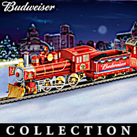 "Budweiser Holiday Express" Illuminated Electric Train