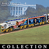 "The Barack Obama Express" Illuminated Electric Train