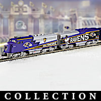 Baltimore Ravens Express Train Collection