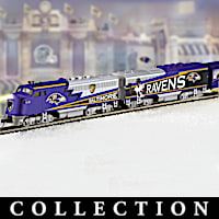 Baltimore Ravens Express Train Collection