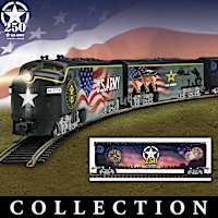 HO-Scale U.S. Army Express Illuminated Train Collection