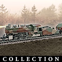 HO-Scale "WWII Armored Express" Illuminated Electric Train