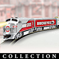 HO-Scale Ohio State Buckeyes Illuminated Electric Train