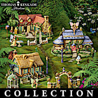 Thomas Kinkade Fairy Garden Village Collection