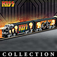 KISS Rock 'N Roll Express Illuminated Electric Train
