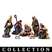 Thomas Kinkade O' Holy Night Nativity Collection