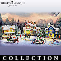 Thomas Kinkade Holiday Village Collection: Lights And Music