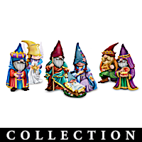 Gnome Nativity Pageant Figurine Collection