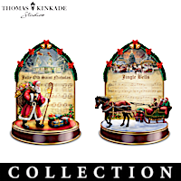 Thomas Kinkade Christmas Melodies Sculpture Collection
