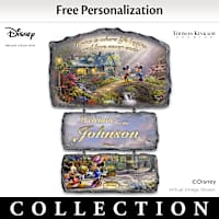 Disney's Seasons Of Joy Personalized Welcome Sign Collection