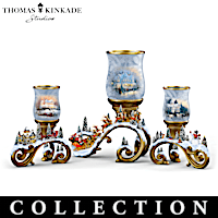 Bright Holiday Memories Candleholder Collection