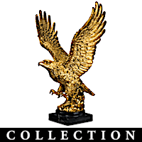 Gold Standard Eagle Sculpture Collection