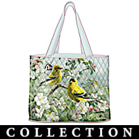Songbirds Of The Seasons Tote Bag Collection