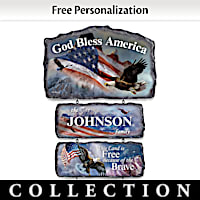 God Bless America Personalized Welcome Sign Collection