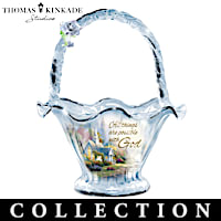 Thomas Kinkade Reflections Of Hope Bowl Collection