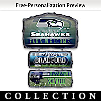 Seattle Seahawks Personalized Welcome Sign Collection