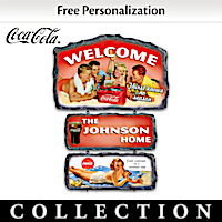 COCA-COLA Personalized Welcome Sign Collection