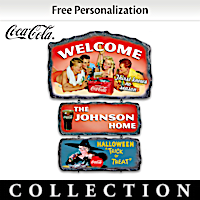 COCA-COLA Personalized Welcome Sign Collection