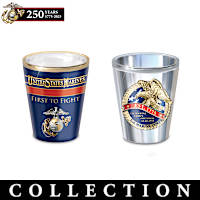 History Of The USMC Shot Glasses Collection