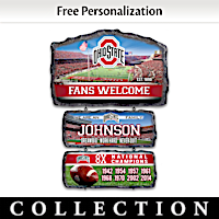 Ohio State Personalized Welcome Sign Collection