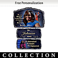 Michelle Obama Personalized Welcome Sign Collection