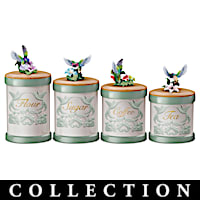 Kitchen Treasures Hummingbird Art Canister Collection