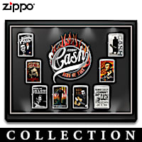 The Johnny Cash Ring Of Fire Zippo&reg; Lighter Collection