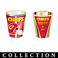 Kansas City Chiefs Shot Glass Collection