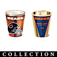 Chicago Bears Shot Glass Collection
