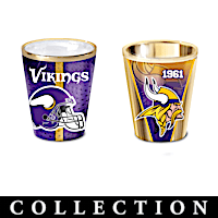 Minnesota Vikings Shot Glass Collection