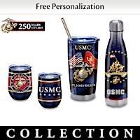 USMC Stainless Steel Drinkware And Personalized Tumbler