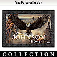 Majestic Presence Personalized Welcome Mat Collection