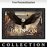 Majestic Presence Personalized Welcome Mat Collection