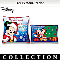 Disney Celebrate The Seasons Personalized Pillow Collection