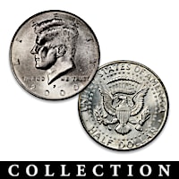 20th Century John F. Kennedy Half Dollar Coin Collection
