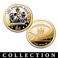 Rams Super Bowl LVI Champions Dollar Coin Collection