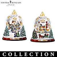 Thomas Kinkade Home For The Holidays Ornament Collection